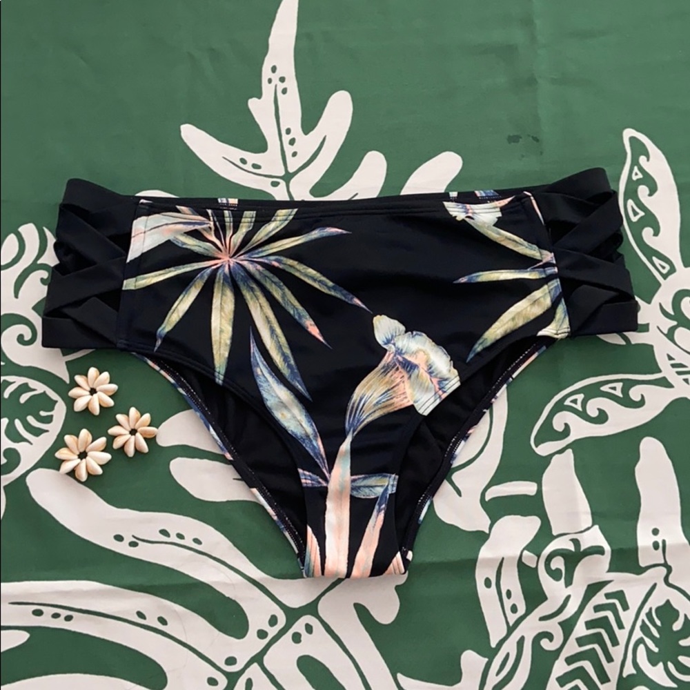 Roxy Floral Bikini Bottoms